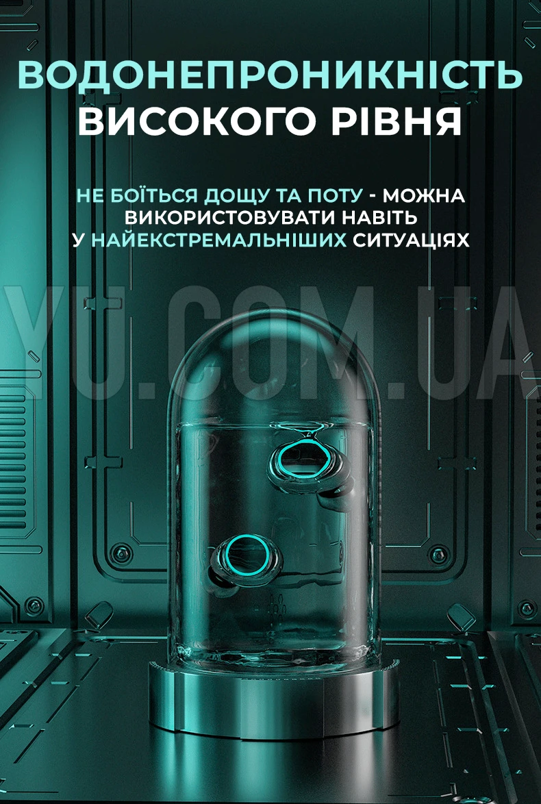 Навушники TWS M25 з низьким рівнем затримки та шумозаглушенням, Bluetooth, з мікрофоном